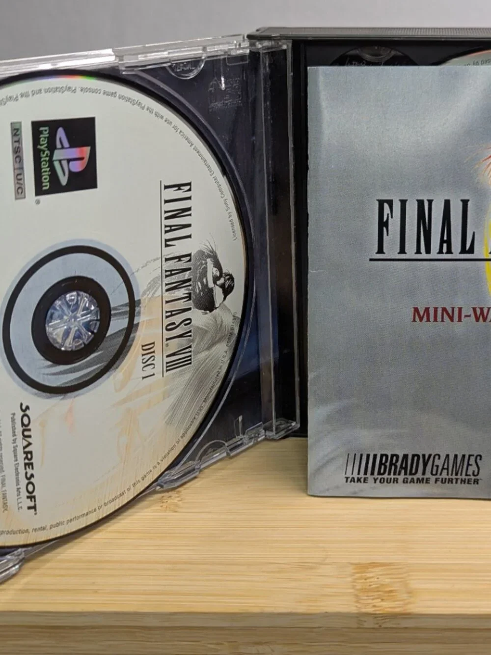 Final Fantasy VIII (Sony PlayStation 1, 1999) Tested! Disks are MINT!